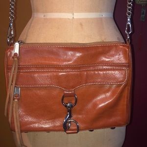 LIKE NEW Rebecca Minkoff brown leather bag